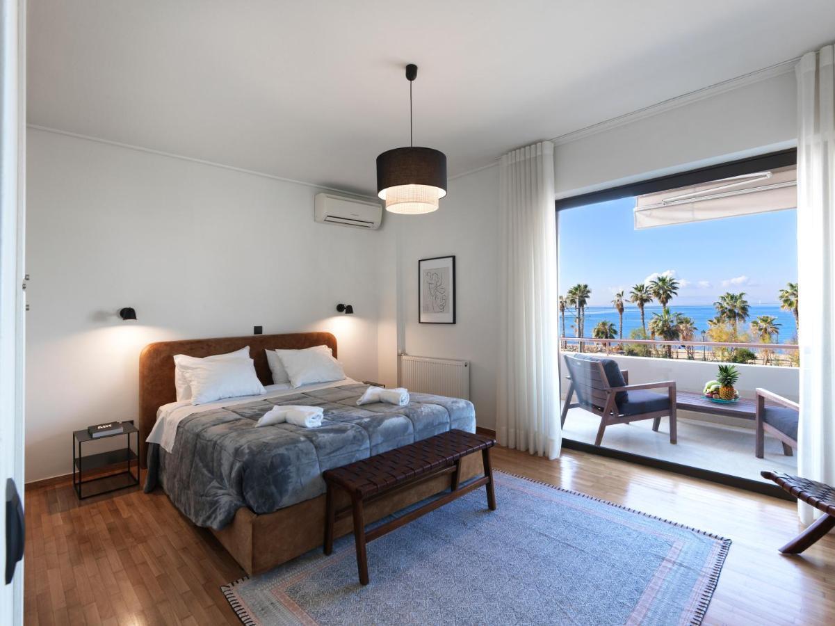 Sea View Luxurious Flat - Athens Coast. Apartment ภายนอก รูปภาพ