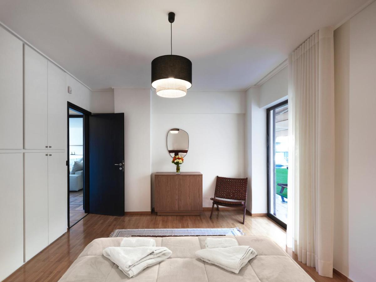 Sea View Luxurious Flat - Athens Coast. Apartment ภายนอก รูปภาพ